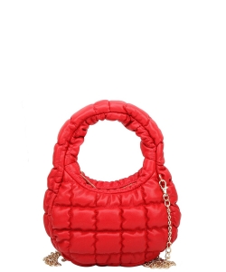 Fashion Puffy Crossbody Bag HQ127 RED